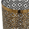 Portaombrelli luxury decorazione traforato dorato in metallo porta ombrelli - Dolci pensieri gift