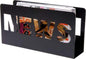 Portariviste NEWS in Metallo Colore Nero 20 x 39 x 10 cm - Dolci pensieri gift