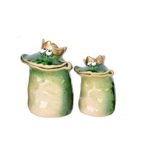 Re Ranocchio Rana in Ceramica Principe Ranocchio 10 cm 15 cm - Dolci  pensieri gift