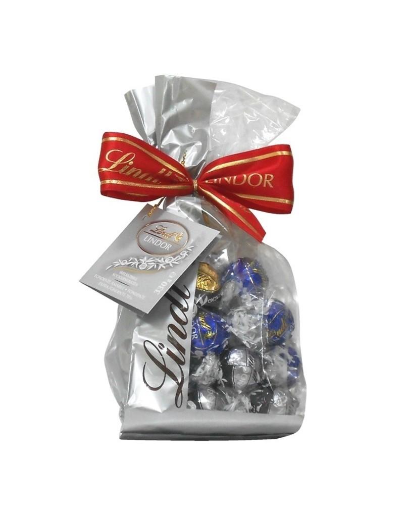 Sacchetto Lindt cioccolatini fondenti gusti assortiti confezione 330gr - Dolci pensieri gift