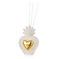 Dolci pensieri gift Sacro Cuore profumatore Era bianco con luci led ed essenza 16(H) Cm