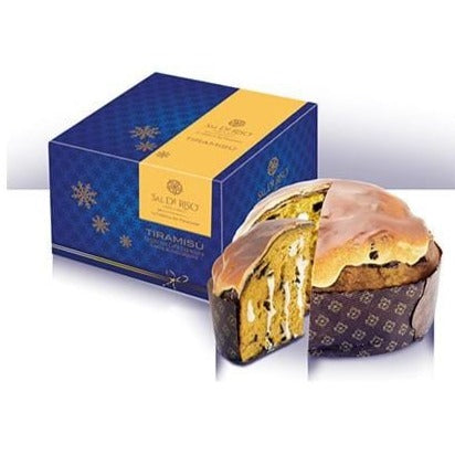 Sal DE RISO panettone al tiramisù costa d'amalfi 1 KG - Dolci pensieri gift