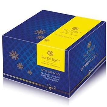 Sal DE RISO panettone STREGATO con Crema allo strega e fragoline costa d'amalfi 1 KG - Dolci pensieri gift