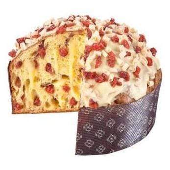 Sal DE RISO panettone STREGATO con Crema allo strega e fragoline costa d'amalfi 1 KG - Dolci pensieri gift