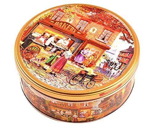 Scatola Biscotti Danish Cookies Jacobsen decorazione a rilievo in latta Bakery 150 gr - Dolci pensieri gift