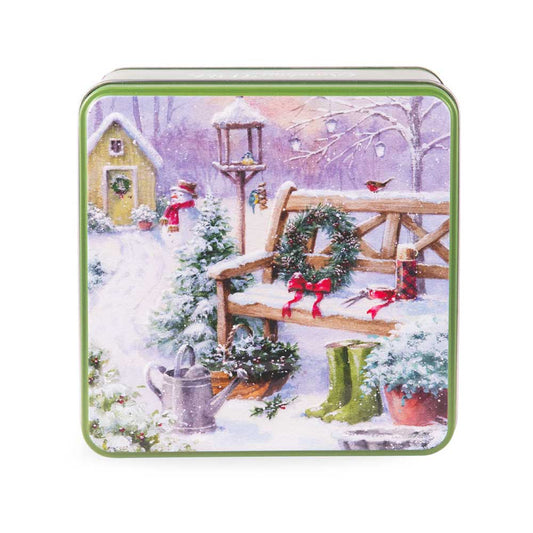 SCATOLA DI BISCOTTI IN LATTA 160 GRAMMI BISCOTTI ASSORTITI - Dolci pensieri gift