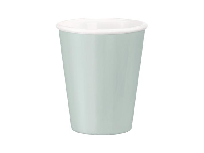 Set 6 bicchieri in ceramica shabby chic azzurro tiffany - Dolci pensieri gift