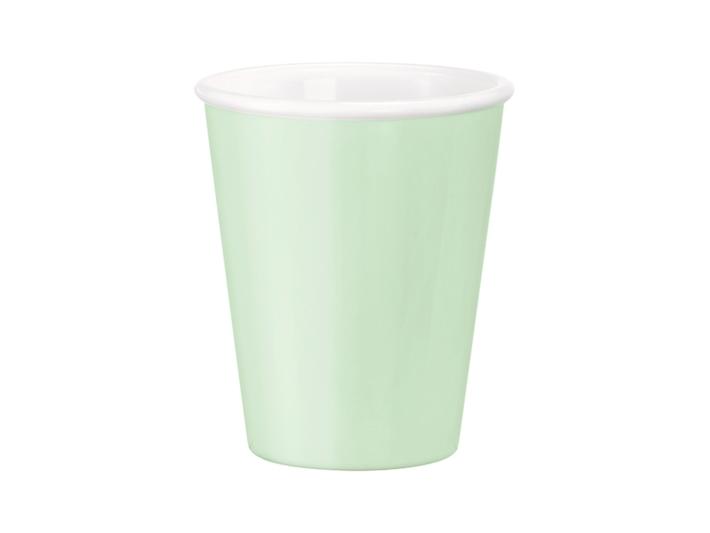 Set 6 bicchieri in ceramica shabby chic verde tiffany - Dolci pensieri gift