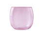 Set 6 bicchieri in vetro Rosa tubler Orchidea 460 cc Shabby chic - Dolci pensieri gift