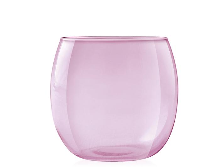 Set 6 bicchieri in vetro Rosa tubler Orchidea 460 cc Shabby chic - Dolci pensieri gift