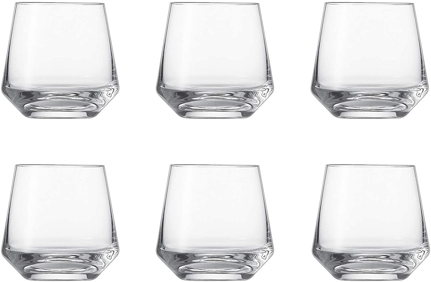 Set 6 Bicchieri per Whisky Trasparente Cristallo Tritan 389 ml - Dolci pensieri gift