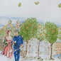 Sofia Loren pane amore e fantasia 150 x 240 cm 12 posti Made in italy - Dolci pensieri gift