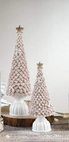 Statuetta Albero di Natale con Decorazioni Abete in resina &quot;Christmas Magic&quot; 10x26 - Dolci pensieri gift
