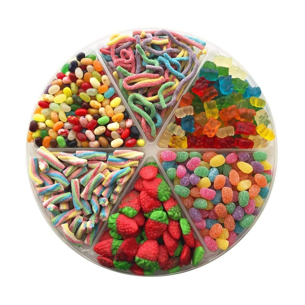 TAGLIA L CARAMELLE GOMMOSE CANDY PLATTER MIX 1KG - Dolci pensieri gift