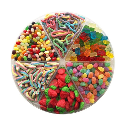 TAGLIA L CARAMELLE GOMMOSE CANDY PLATTER MIX 1KG - Dolci pensieri gift
