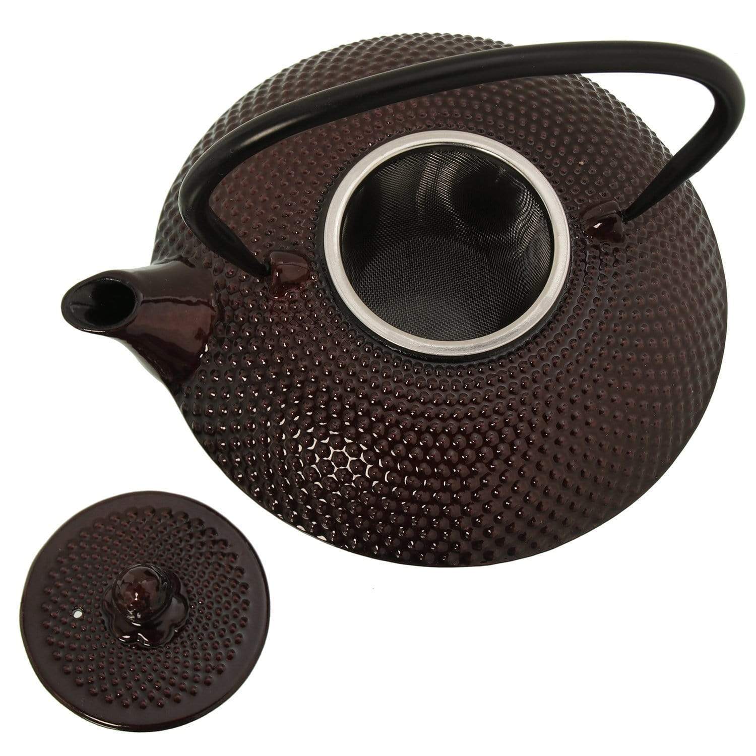 Teiera Giapponese in Ghisa Colore Marrone 800 cl per tè e tisane - Dolci pensieri gift