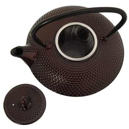 Teiera Giapponese in Ghisa Colore Marrone 800 cl per tè e tisane - Dolci pensieri gift