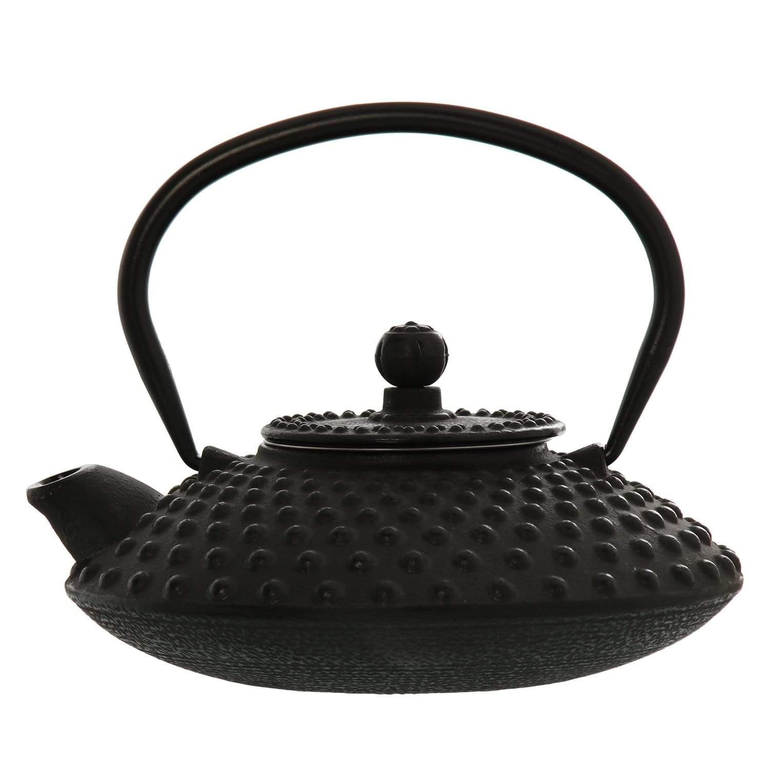 Teiera Giapponese in Ghisa Colore Nero con rilievi per tè e tisane 500 -  Dolci pensieri gift