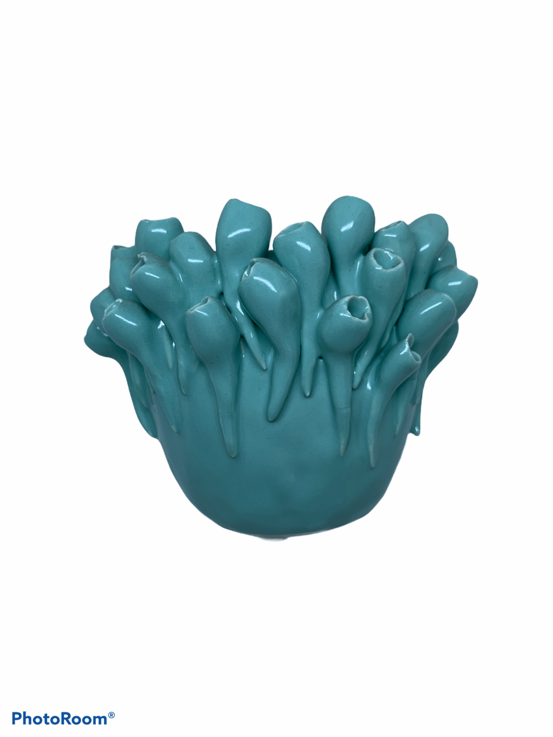 Vaso spugna di mare porta candele 8 cm altezza - Dolci pensieri gift