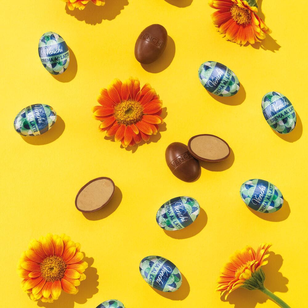 Dolci pensieri gift Venchi Ovetti Di Pasqua Cioccolato Crema al Latte 100 gr pasquali