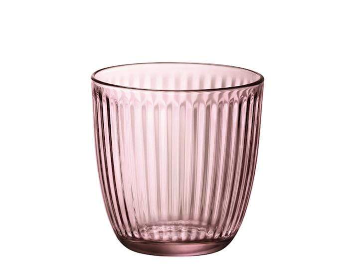 Zara set 6 Bicchieri in vetro Lilla Rosa ametista 35 cl - Dolci pensieri gift