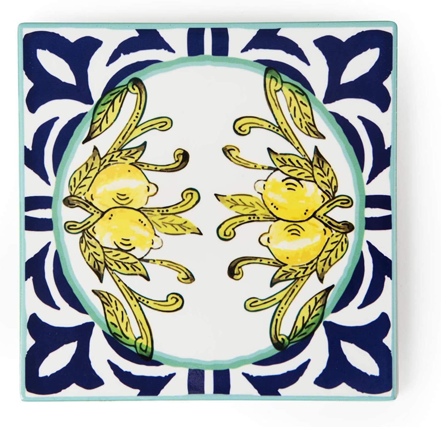 Amalfi Sottopentola, Ceramica e Sughero 15 x 15 cm - Dolci pensieri gift