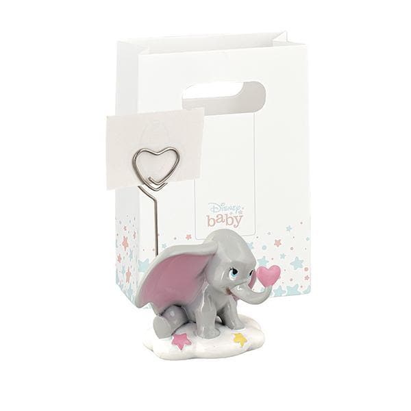 Bomboniera memo clip Dumbo rosa portafoto disney bomboniere battesimo 2020 compleanno - Dolci pensieri gift