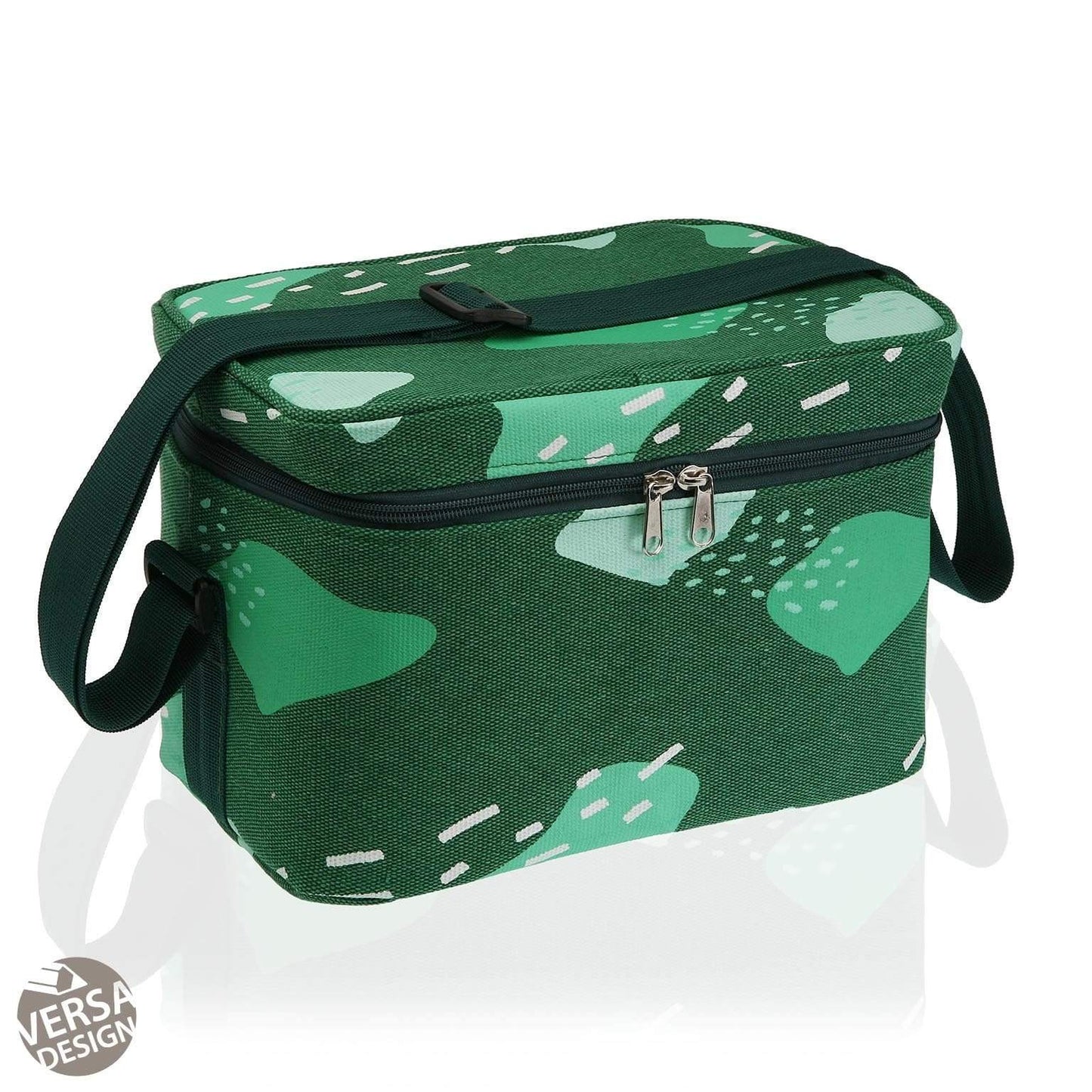 WURTON Borsa per il pranzo con stampa verde mimetica a prova di WURTON Borsa per il pranzo con stampa verde mimetica a prova di