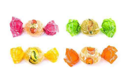 Caffarel Gelatine di frutta gusti amarena ananas fragola arancia banana 100g - Dolci pensieri gift