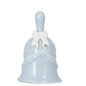 CAMPANELLA CIELO CON FIOCCO PORCELLANA 5X8 - Dolci pensieri gift