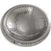 Centrotavola argentato in ceramica ciotola contenitore 32 cm argento - Dolci pensieri gift