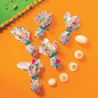 Cioccolato Venchi Ovetti di Pasqua Cioccolata Bianco Salato Sacchetto 100g - Dolci pensieri gift