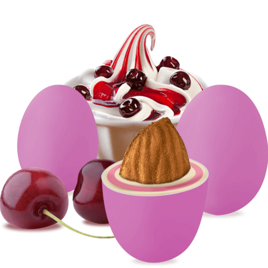 CONFETTI Colore FUCSIA con Mandorla confezione 1 kg gusto CIOCCOLATO per confettata QUALITA' TOP - Dolci pensieri gift