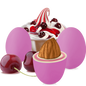 CONFETTI Colore FUCSIA con Mandorla confezione 1 kg gusto CIOCCOLATO per confettata QUALITA' TOP - Dolci pensieri gift