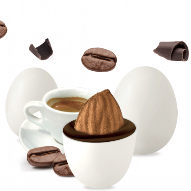 Confetti con mandorla confezione 1 kg gusto CAFFE' per confettata QUALITA' TOP - Dolci pensieri gift