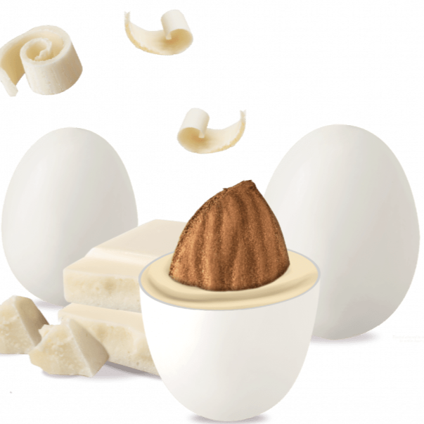 Confetti con mandorla confezione 1 kg gusto CASTAGNA' per confettata QUALITA' TOP - Dolci pensieri gift