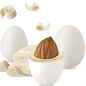 Confetti con mandorla confezione 1 kg gusto CASTAGNA' per confettata QUALITA' TOP - Dolci pensieri gift