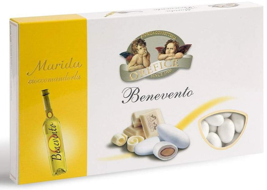 Confetti con mandorla confezione 1 kg gusto LIQUORE STREGA per confettata QUALITA' TOP - Dolci pensieri gift