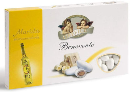Confetti con mandorla confezione 1 kg gusto LIQUORE STREGA per confettata QUALITA' TOP - Dolci pensieri gift