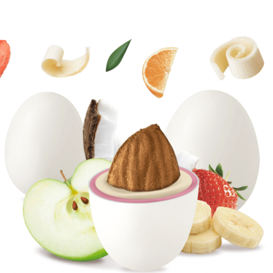 Confetti con mandorla confezione 1 kg gusto MIX FRUTTA per confettata QUALITA' TOP - Dolci pensieri gift