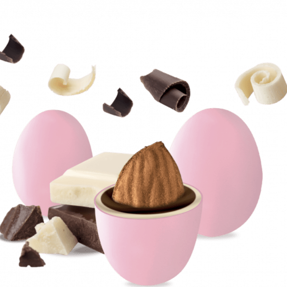 Confetti con mandorla confezione 1 kg gusto MIXED PINK ROSA per confettata QUALITA' TOP - Dolci pensieri gift