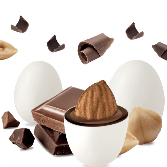 Confetti con mandorla confezione 1 kg gusto NOCCIOLA per confettata QUALITA' TOP - Dolci pensieri gift