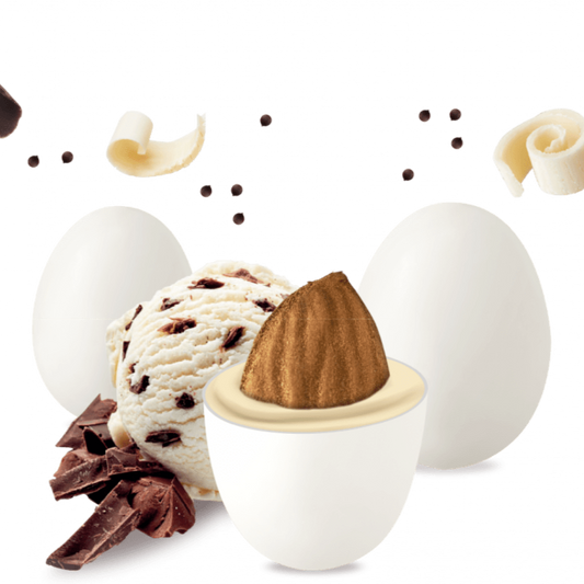 Confetti con mandorla confezione 1 kg gusto STRACCIATELLA per confettata QUALITA' TOP - Dolci pensieri gift