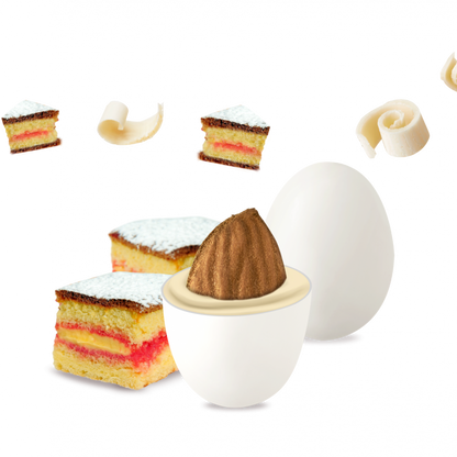 Confetti con mandorla confezione 1 kg gusto ZUPPA INGLESE per confettata QUALITA' TOP - Dolci pensieri gift