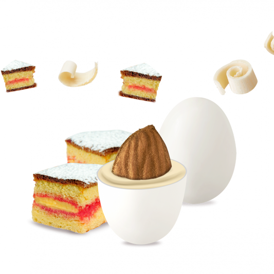 Confetti con mandorla confezione 1 kg gusto ZUPPA INGLESE per confettata QUALITA' TOP - Dolci pensieri gift