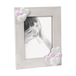 Cornice portafoto con cuori bambina rosa shabby chic 13x18 cm - Dolci pensieri gift