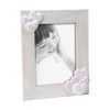 Cornice portafoto con cuori bambina rosa shabby chic 13x18 cm - Dolci pensieri gift