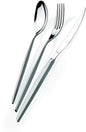 D&D - Domus And Design CD75VLU/SA Set Posate, Acciaio 18/10, Grigio - Dolci pensieri gift