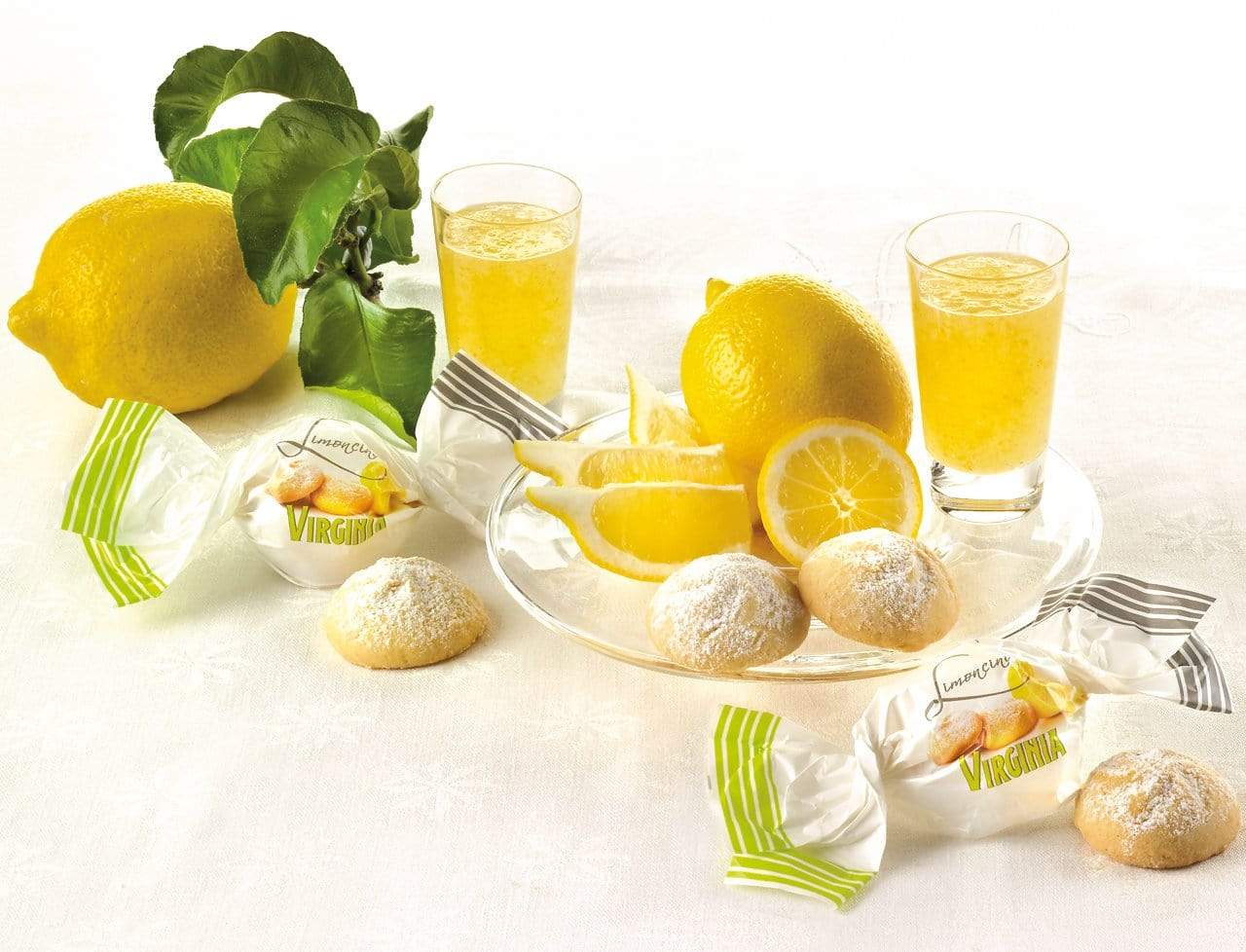 Dolcetto virgina amaretto limoncino crema a limone confezione 200 gr - Dolci pensieri gift