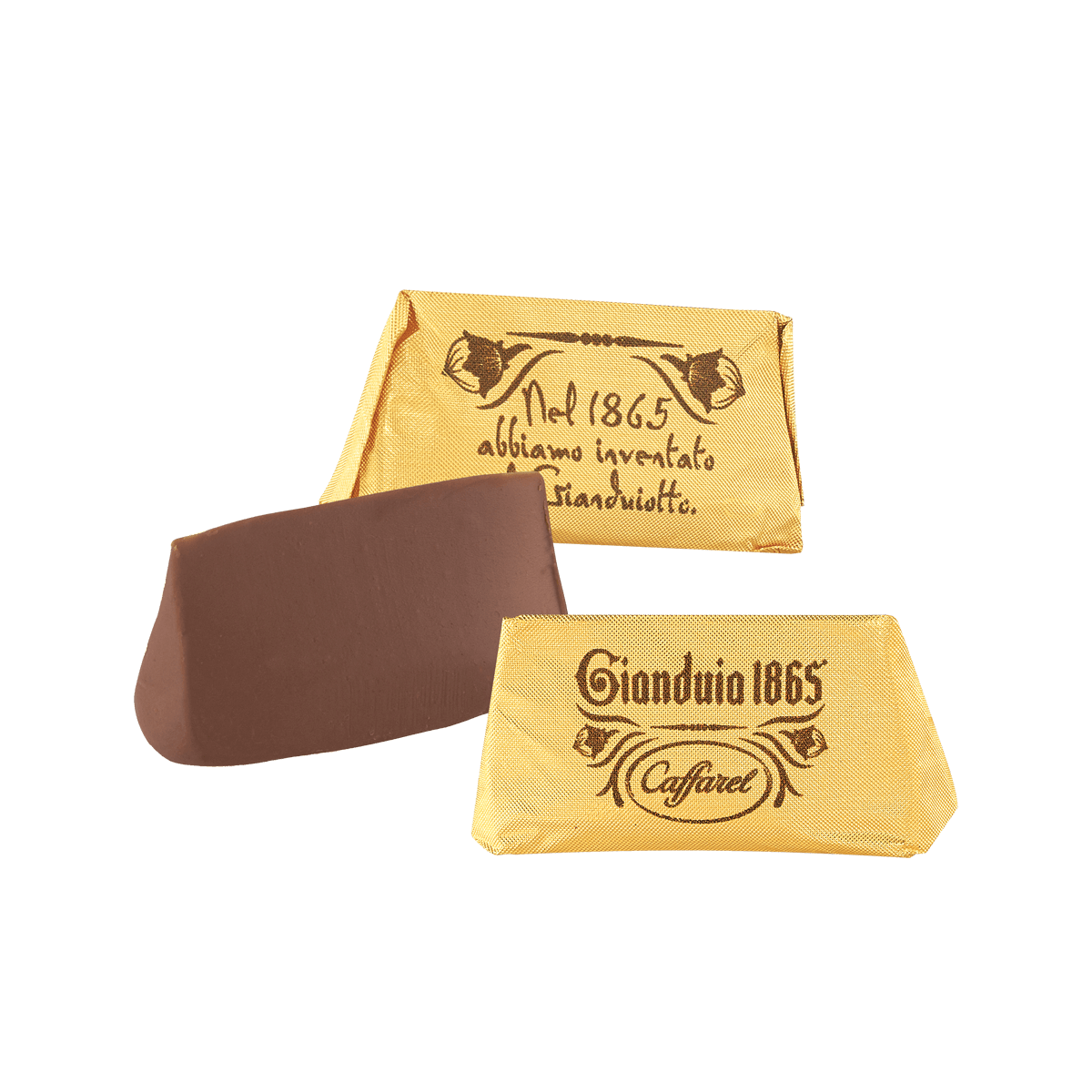 Caffarel Gianduia 1865: Gianduiotti Classici Al latte e gianduia cioccolatini cioccolato 100g - Dolci pensieri gift